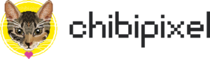 chibipixellogobig text
